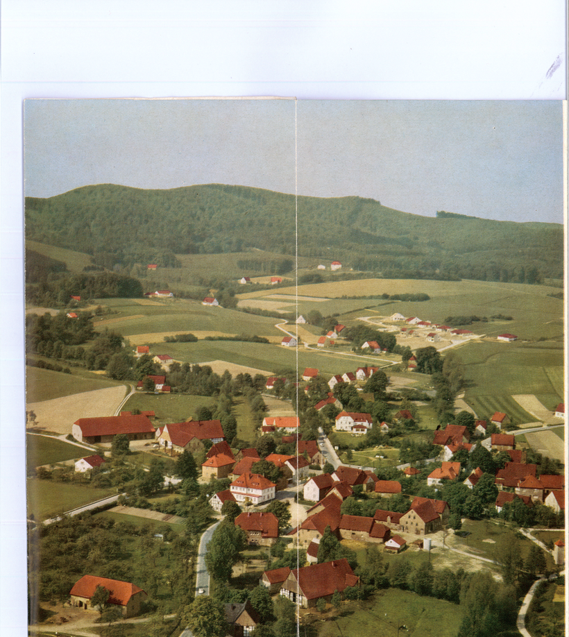 Luftbild Hörste ca. 1965