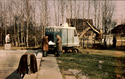 Freibad 1961 Vorb. Platz Spunggrube