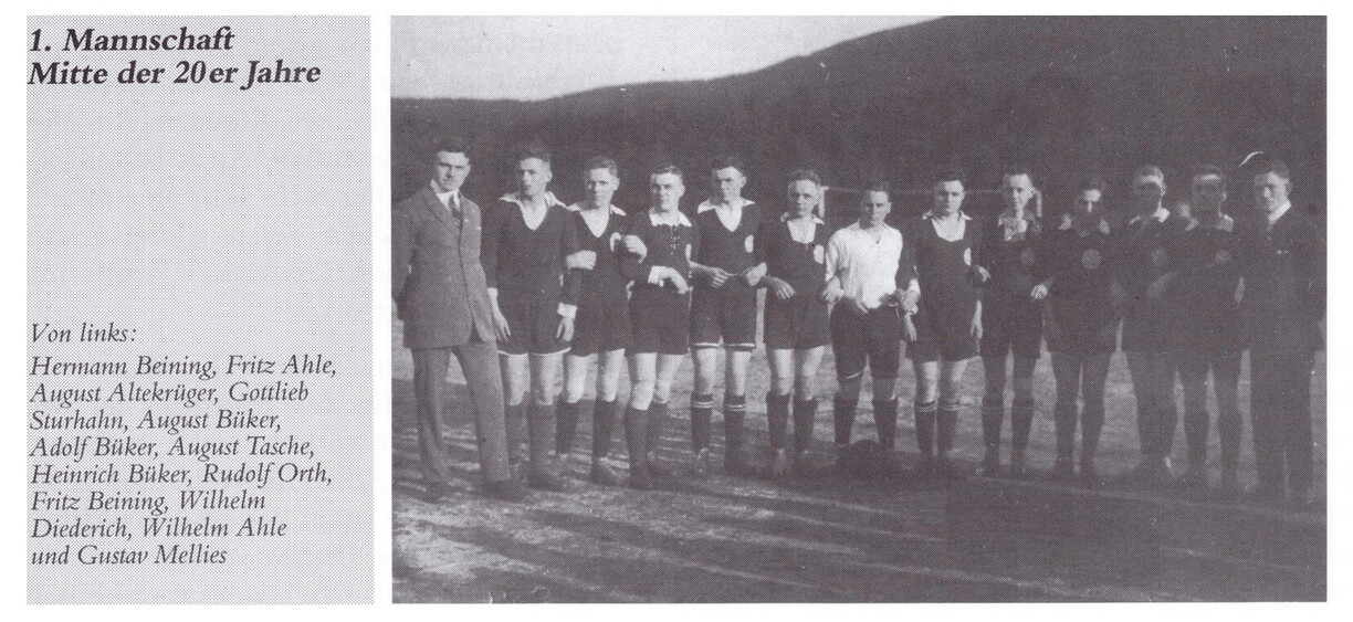 Sportplatz Mitte 20er 1. Mannschaft