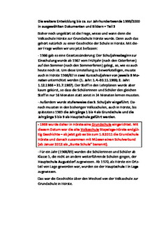 neue Schule Von der Volksschule zur Grundschule 1968