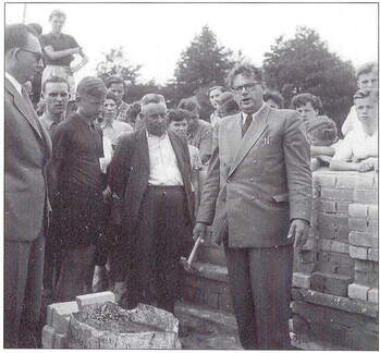Grundsteinlegung 27.6.1953