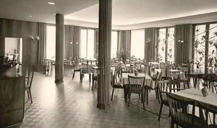 Bergheim 1955 Speisesaal
