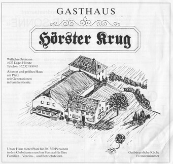 Hörster Krug a.d. Festschrift z. 800 Jahr-Feier 1988