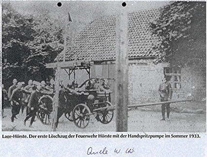 erster Löschzug 1933 2