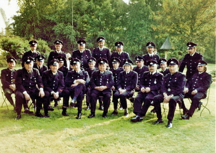 40 Jahre Feuerwehr 1972 Gruppenfoto 1