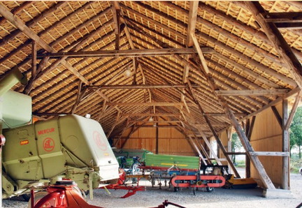 Feldscheune wieder aufgebaut Freilichtmuseum 2007 1