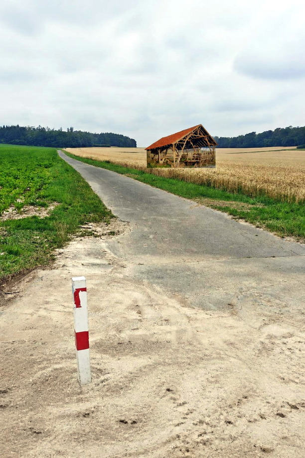 Feldscheune eingefügt am alten Platz  1
