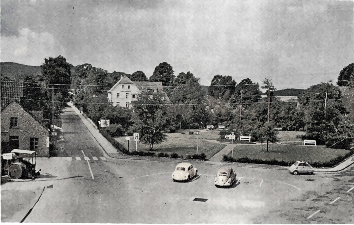 Hörste Dorfplatz m. Schmiede u. Isetta 50er 60er