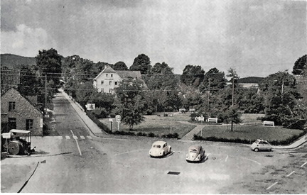 Hörste Dorfplatz m. Schmiede u. Isetta 50er 60er