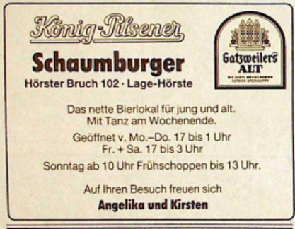 Gasthaus Walter damals Schaumburger 1988 2