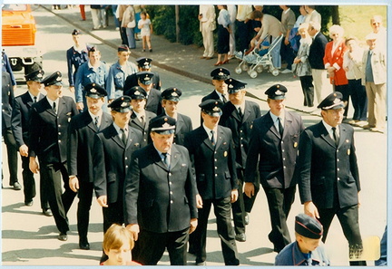 Feuerwehr beim Festumzug 1988 2