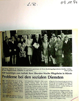 FDP im Pflegeheim Weberhof LZ 9.10.1996 2