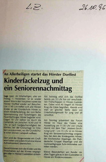 Dorffest an Allerheiligen LZ 26.10.1996 1