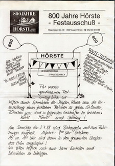 Festausschuss 3.7.1988 Aufruf 1