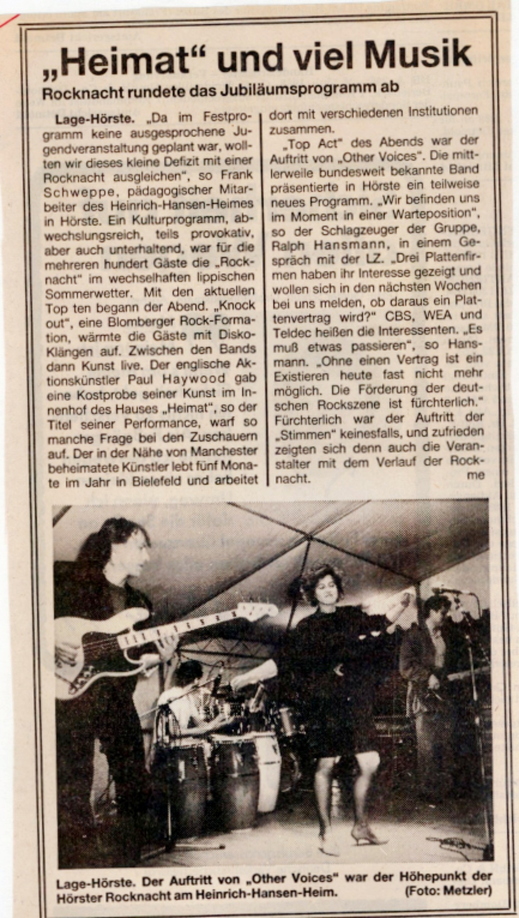 Festabschluss Musik Hansen-Haus LZ 7.7.1988 1