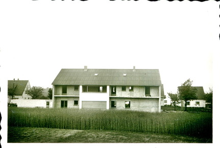 neues Haus v. Süden 1959 1