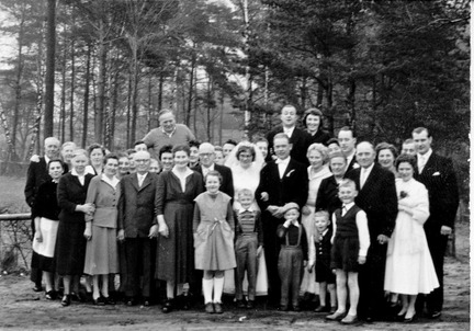 Hochzeit Anni u. Herbert Burmeier 27.3.1958 2