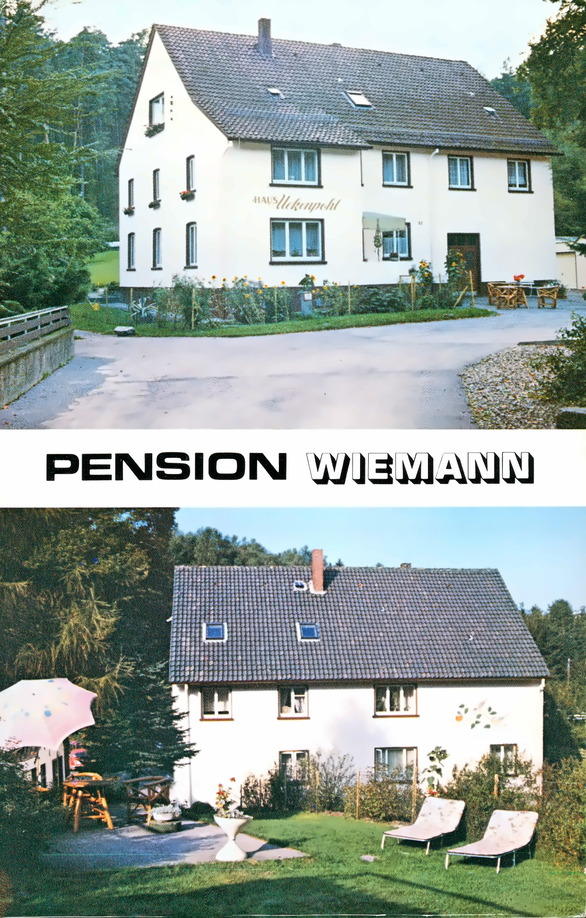 Pension Wiemann Haus Ükenpohl 70er 2