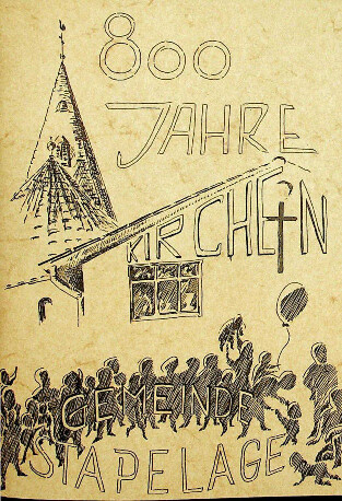 800 Jahre Kirche in Stapelage Festschrift 1985 verkl.