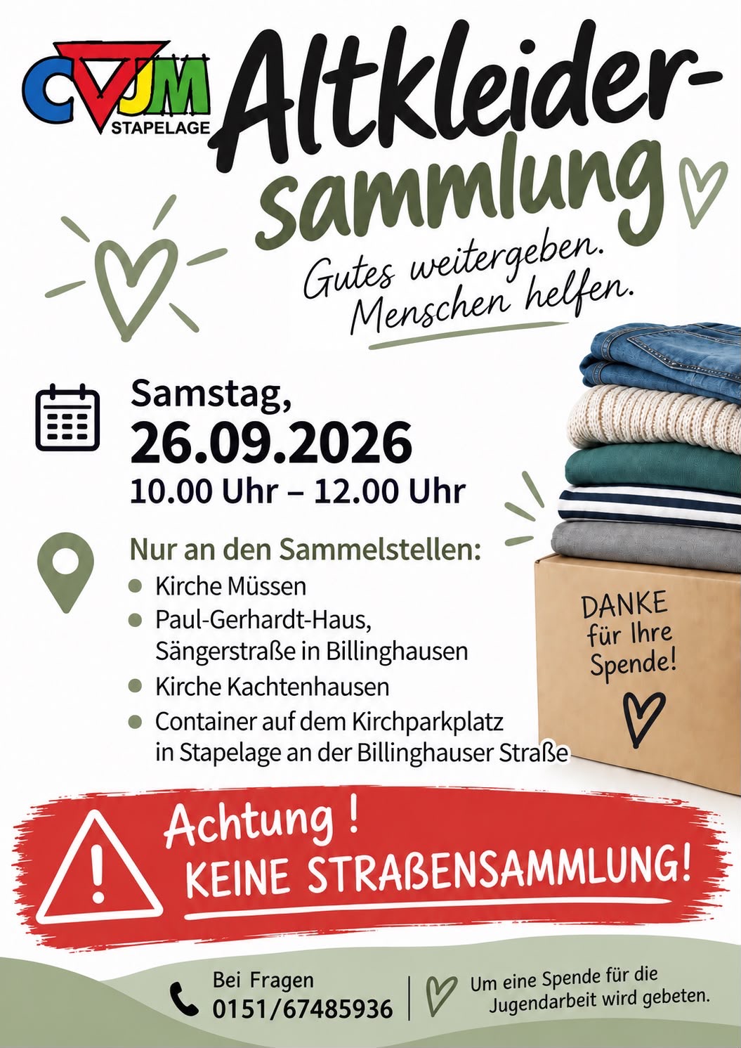 Altkleidersammlung