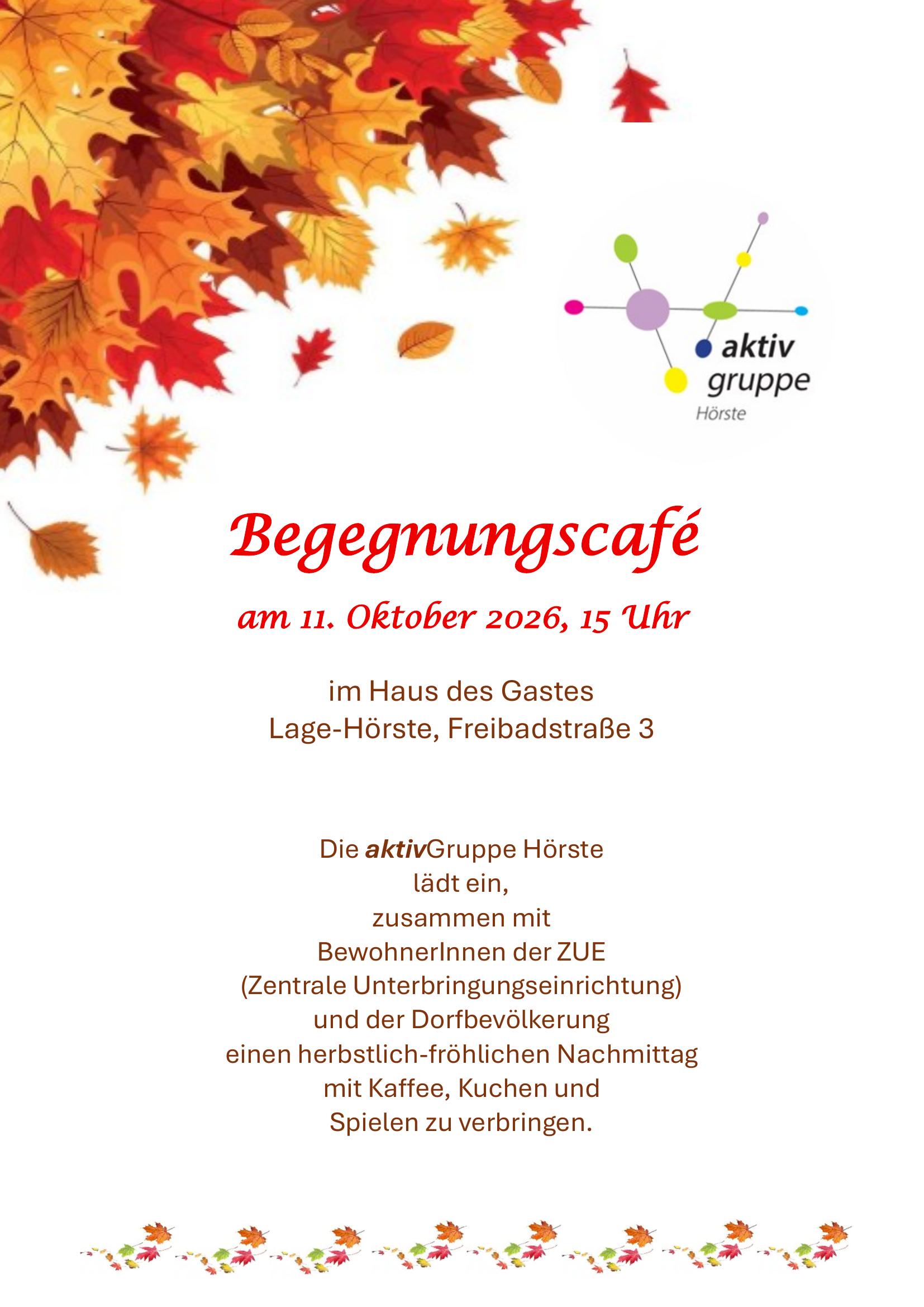 Begegnungscafé