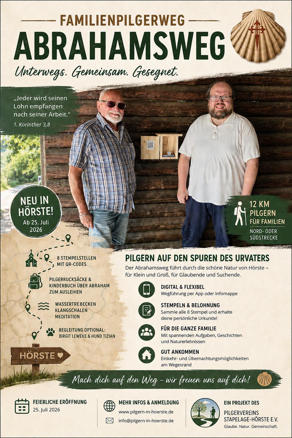 Abrahamsweg – Familienpilgerweg