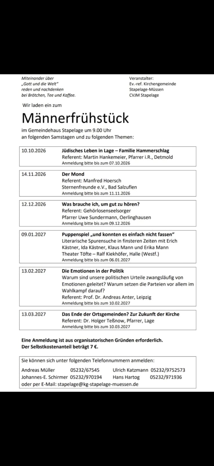 Männerfrühstück